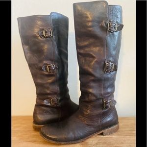 FRYE leather riding boots